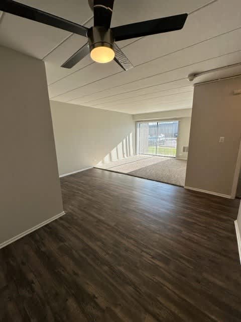 Ceiling Fan in Dining Room