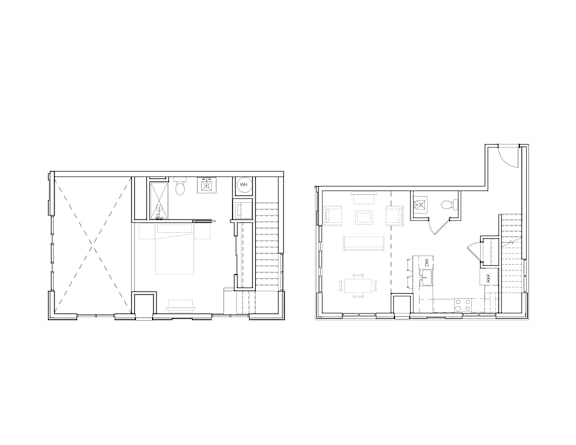 B9 Floor Plan B9 Floor Plan at 23 West, Philadelphia