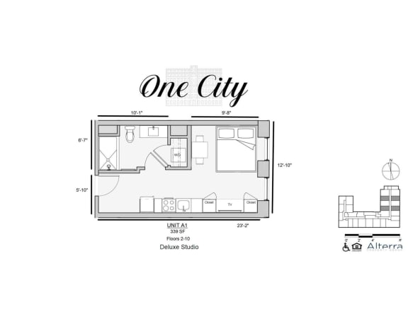 Floor Plan  One City A1 floor plan