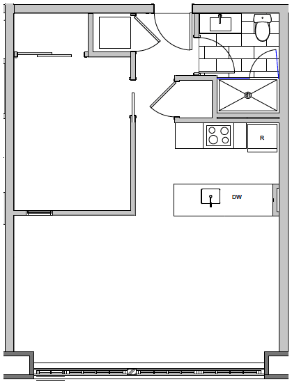 Floor Plans of Herringbone Lofts in Philadelphia, PA