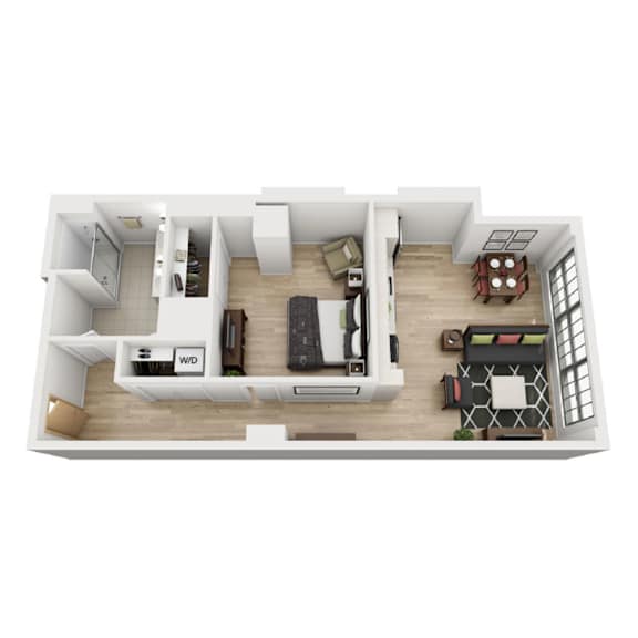 B9a Floor Plan B9a Floor Plan at 1600 Callowhill, Pennsylvania