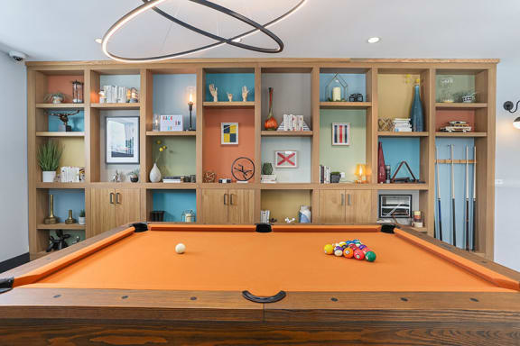 Game room at Beekman on Broadway, Michigan, 48105