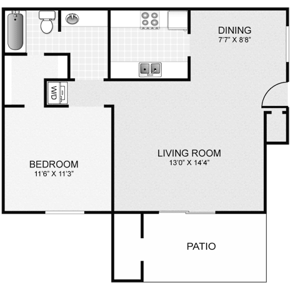 11A Floor Plan at The Hudson, Texas ?