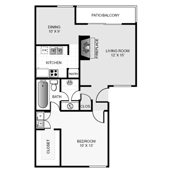 2e Floor Plan at Keller Oaks, Carrollton Texas?