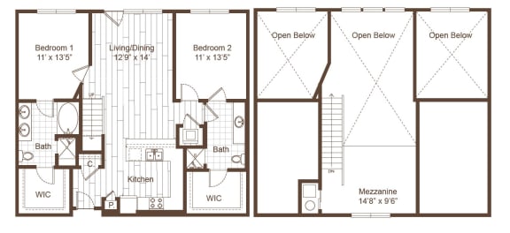 2 Bedroom Loft