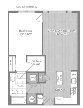 A3 One Bedroom