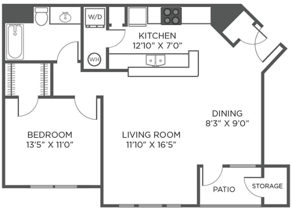Randall Village Apartments- Crystal Lake, IL - One Bedroom