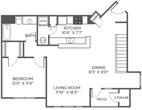 Randall Village Apartments- Crystal Lake, IL - One Bedroom