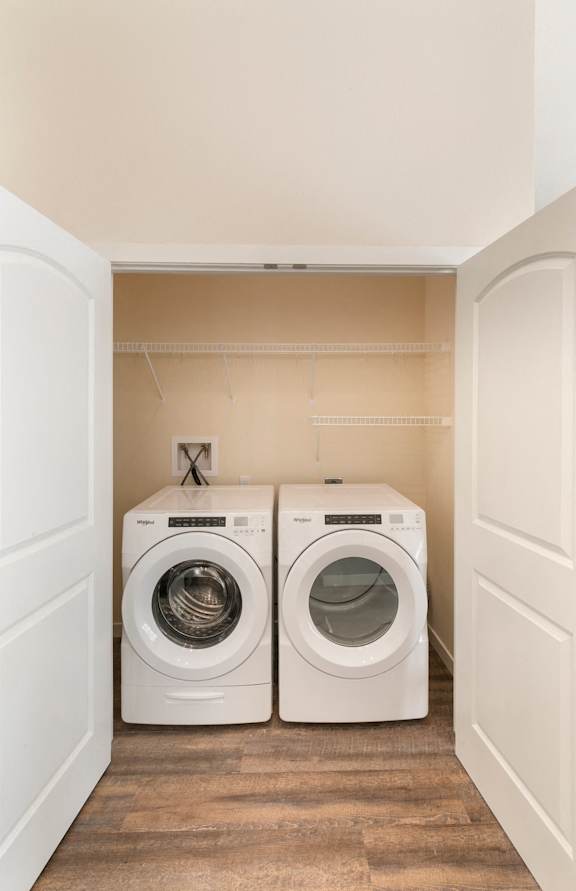Modern Laundry Room at Aventura at Forest Park, St.Louis, 63110