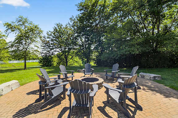 Firepit Patio at Aventura at Richmond, St. Peters, Missouri
