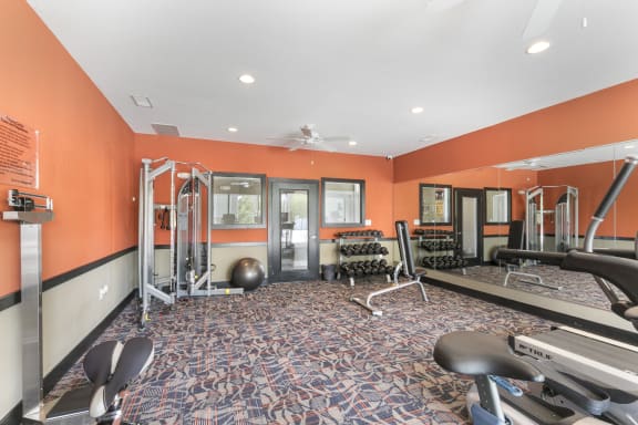 Fitness Area at Aventura at Mid Rivers, St. Charles, MO