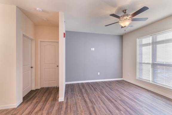 Living Room With Window For Natural Light at Aventura at Forest Park, St.Louis, MO, 63110