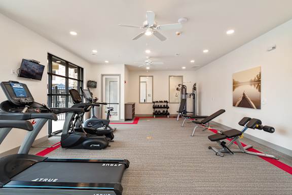 24 Hour Gym at Aventura at Wild Horse Creek, Missouri, 63017