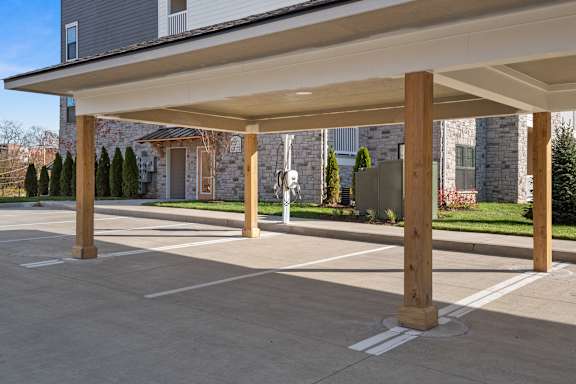 Carports at Aventura at Wild Horse Creek, Chesterfield, MO