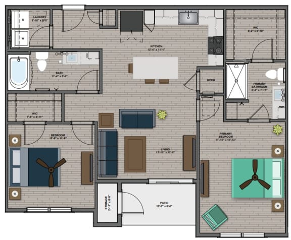 Studio, 1, 2 and 3 Bedroom Apartments, Myrtle Beach | Edison at Farrow ...