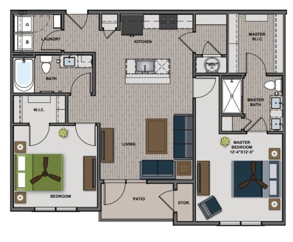 1, 2 & 3 Bedroom Apartments in Blue Springs | The Edison at Blue Springs