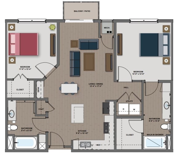 1, 2 & 3 Bedroom Apartments in Maple Grove, MN | The Edison at Maple Grove