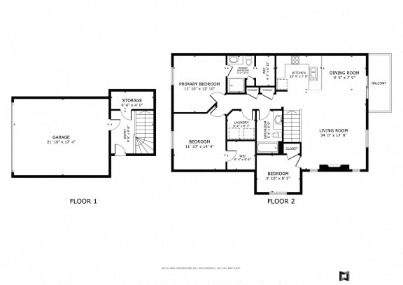 3 Bed/2 Bath Floor Plan 3 Bed/2 Bath Floor Plan