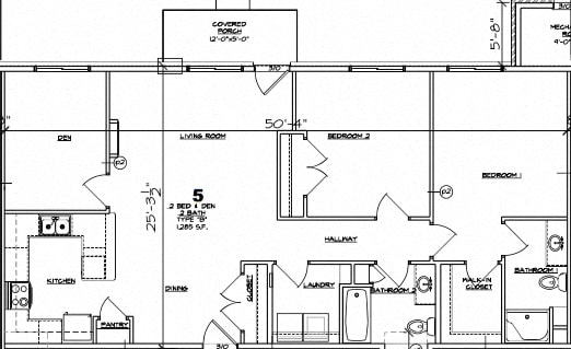 a floor plan of a home with different rooms and floors