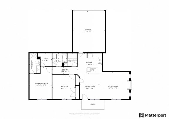 this floor plan is an approximation and may not include the most recent information