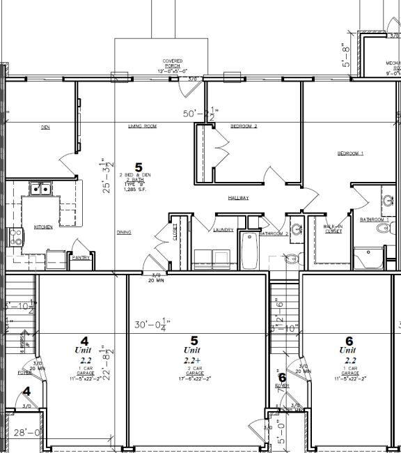 Floor Plans of Arvada Apartments in De Pere, WI