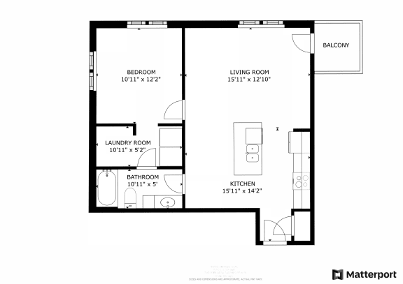 Arvada 1 Bed/1 Bath- Corner Upper 2.0