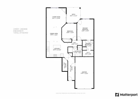 Lower Lakeside, 2 Bed/2 Bath 1 Stall Attached Garage Lower Lakeside, 2 Bed/2 Bath 1 Stall Attached Garage