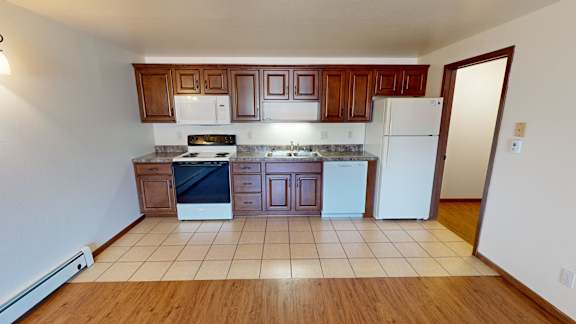 Pilgrim Way, Two Story, 1 Bed/1 Bath, Kitchen