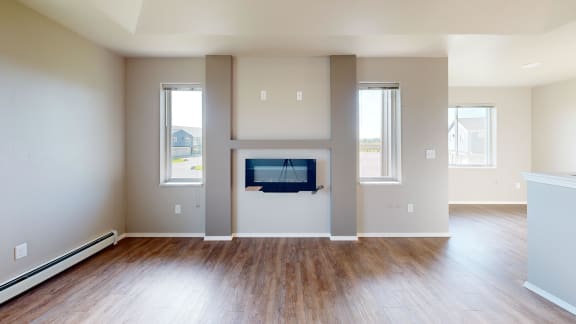 Living Area- 2 Bed/2 Bath