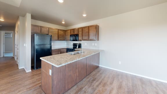 Kitchen 2 Bed/2 Bath