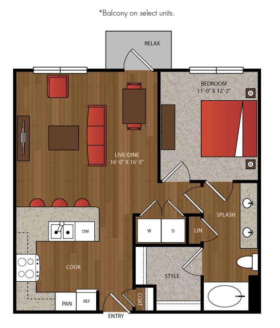 Ella Apartments A11.1 Floor Plan