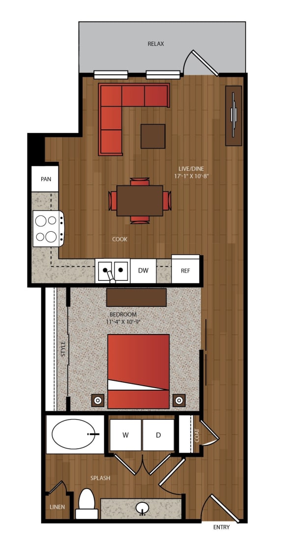Ella Apartments A4.6 Floor Plan