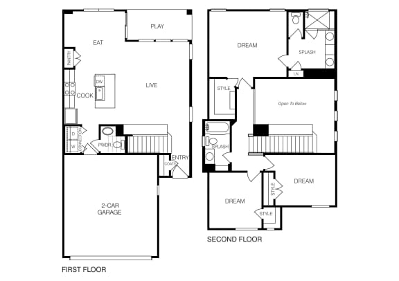 Legacy Rental Homes C2 Floor Plan