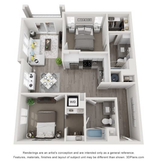 a1 1 bedroom floor plan  950 sq ft