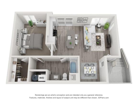 a 1 bedroom floor plan  summit  2100 sq ft