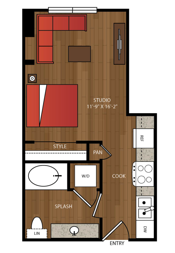 Ella Apartments S2.2 Floor Plan