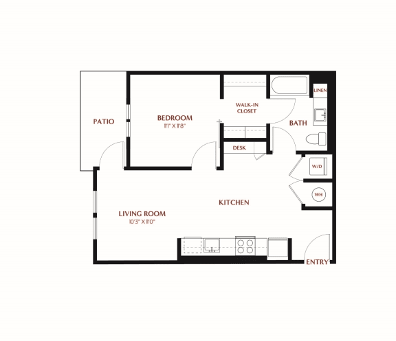 Sante Apartments in Henderson, Nevada A2 Floor Plan