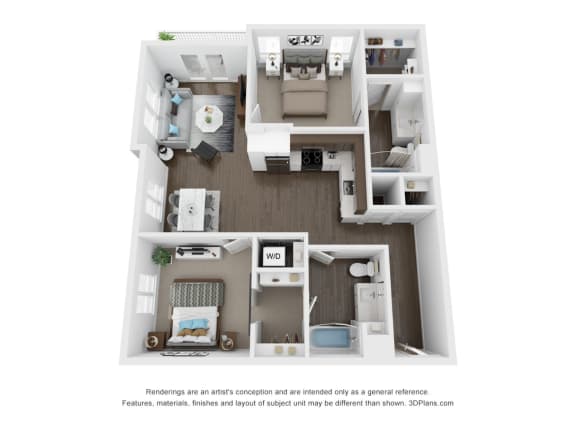 The Offset B2 Floor Plan