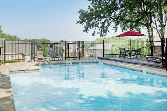 Sparkling Pool at Woodchase, Euless, TX