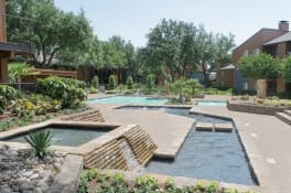 Hot Spa And Pool at Century Park, Dallas, Texas