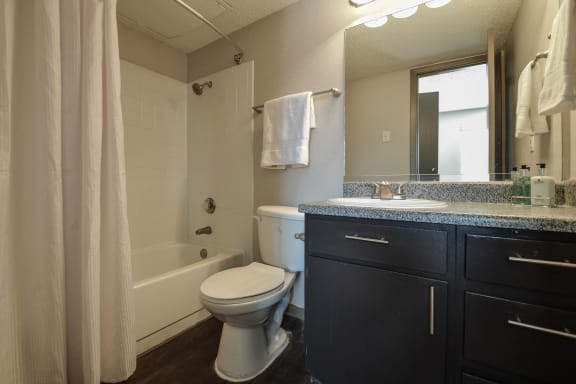 Bathroom With Bathtub at Century Park, Texas