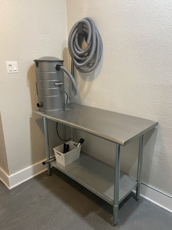 pet washing station  at Carmel at Deerfield, San Antonio, Texas