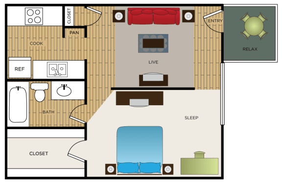 the floor plan of residence inn by marriott rocklin roseville