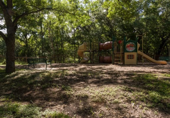 Playground for kids at Maxwell Townhomes, San Antonio, TX, 78230