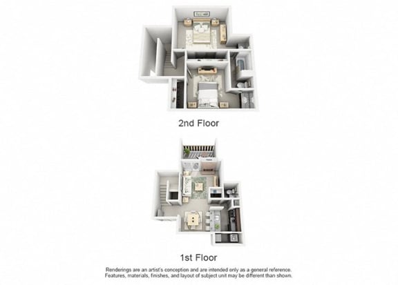 B4 TOWNHOME | 1,102 SQ FT | 2 BED / 1.5 BATH at Maxwell Townhomes, San Antonio, TX, 78230