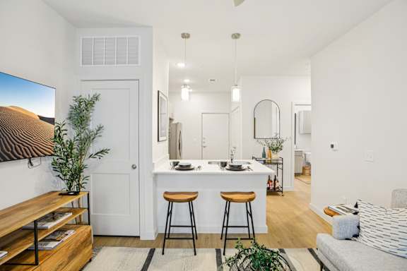 Formal Living Room at Matador Apartments, Austin