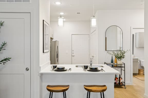 Cooking Space at Matador Apartments, Texas
