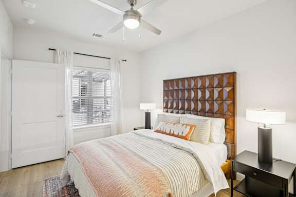 Minimal Bedroom at Matador Apartments, Austin, 78745