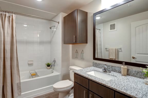 B2 1st Bathroom at Avery Ranch, Austin Texas
