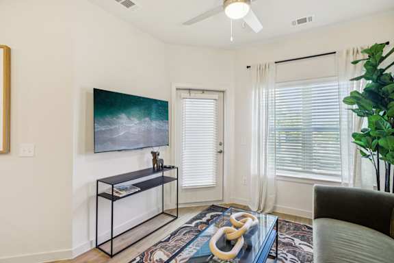Luxury Living Room at Matador Apartments, Austin, 78745